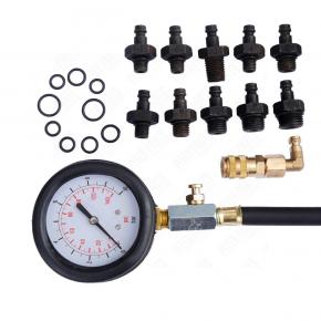 Tester pomiaru ciśnienia oleju 0-10 bar z adapterami, PITERPARTS